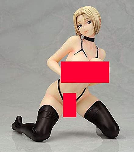 SUCICI Limited Edition Bible Black Anime Figure - Kitami Lihua Kneeling Pose Collectible Model for Adults | Anime Decor, Gift for Collectors | Perfect for Display, Anime-Themed Rooms & Otaku Collections