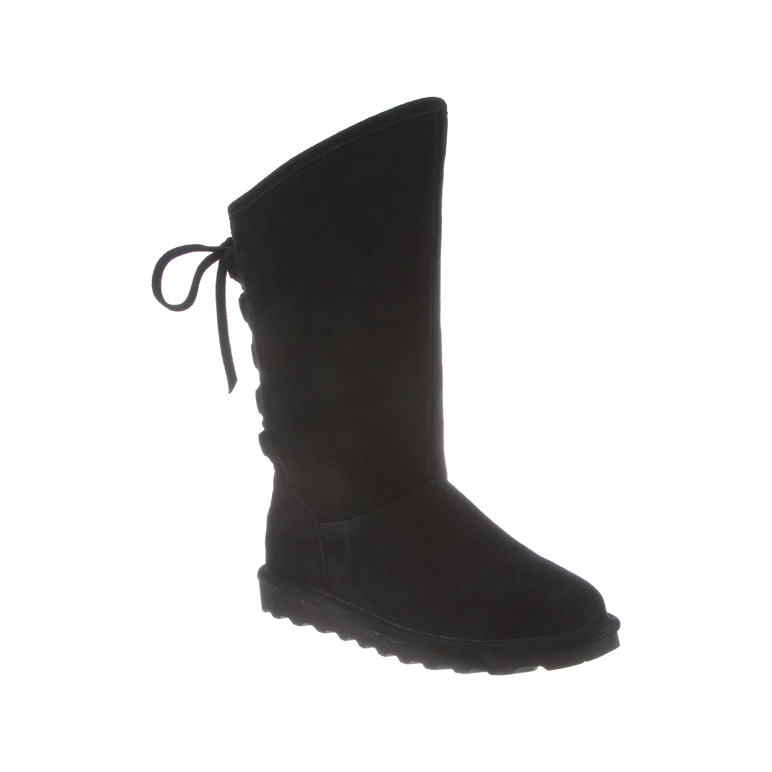 BEARPAW Women's Phylly Slip-On Winter Boots - Classic Suede Comfort Booties in Multiple Colors | Cozy & Warm for Snow, Casual Outings & Indoor Wear