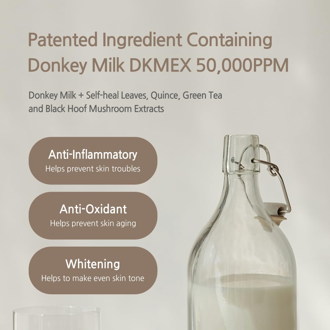 Donkey Milk Plant Oil Ointment 15g - Soothing & Moisturizing Skin Care for Sensitive Skin | Hypoallergenic, Non-Irritating Formula | Perfect for Dry Skin Relief, Eczema Care & Nighttime Nourishment