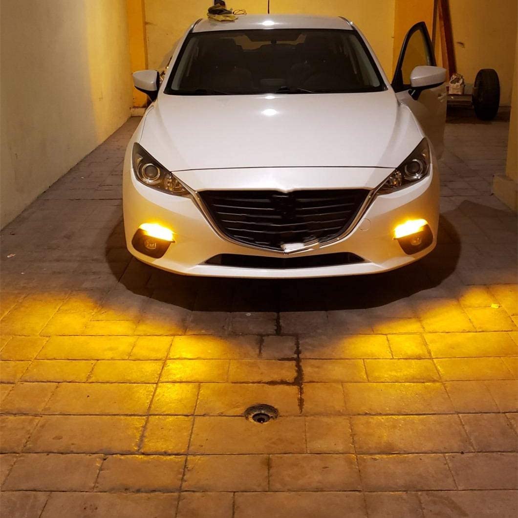 BA15S 1156 CAN Bus LED Amber Yellow Turn Signal Bulbs - 3497 7506 Replacement - Perfect for Cars, Trucks, Motorcycles & Boats