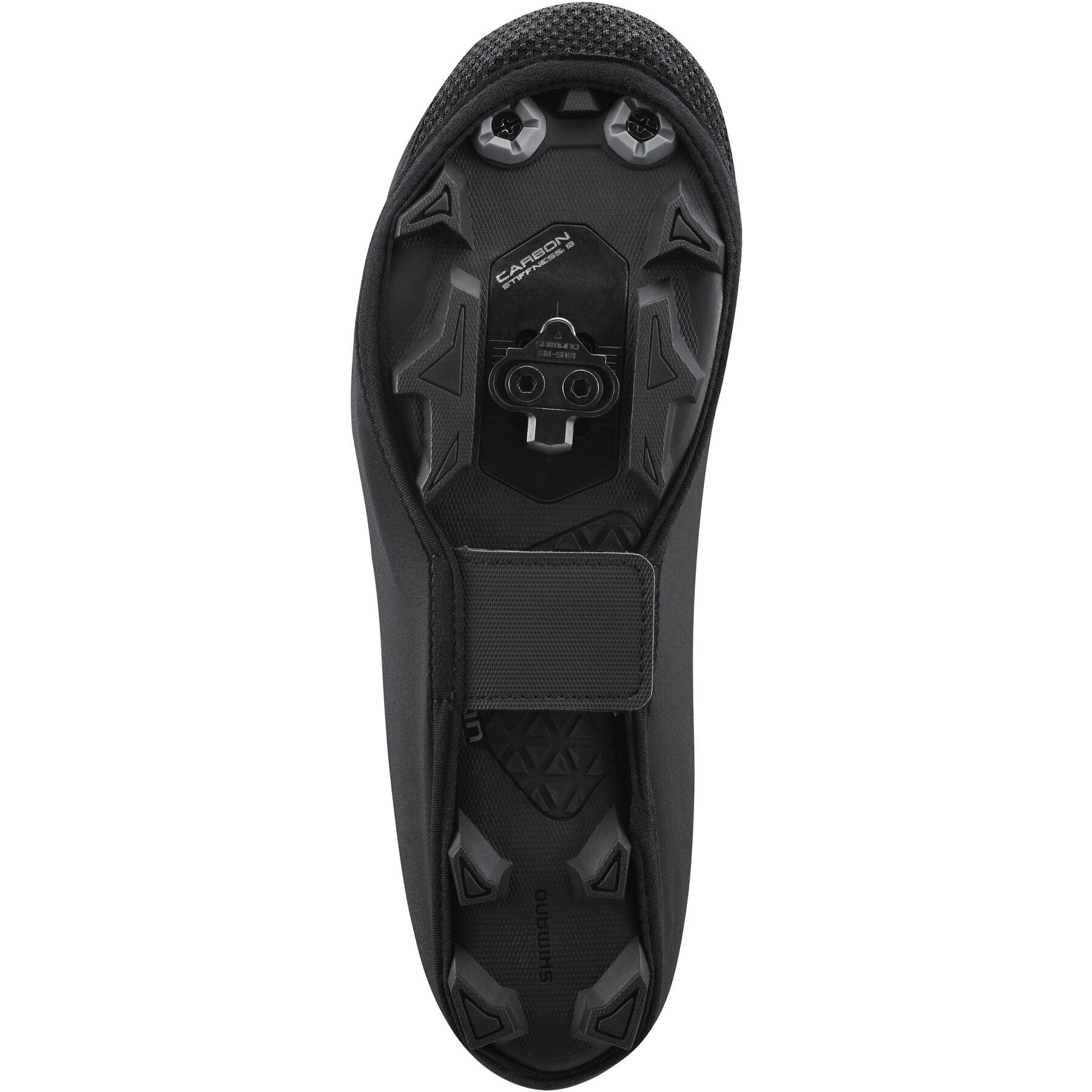 Shimano Unisex Waterproof Rain Shoe Covers - Black Tall Cycling Shoe Protectors for Wet Weather Biking & Outdoor Sports