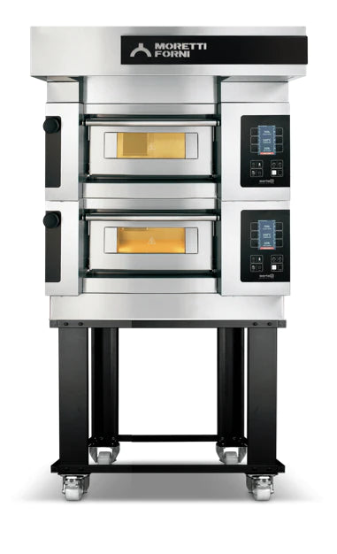 AMPTO Serie S50E2 Modular Electric Pizza Oven - 18.75x29x6.25 Inch Commercial Chamber | Perfect for Restaurants, Food Trucks & Outdoor Cooking