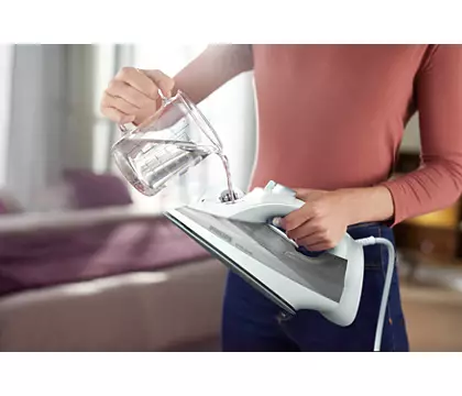 Philips 2400W Steam Iron with Powerful Steam Output - Perfect for Wrinkles Removal & Garment Care at Home or Office