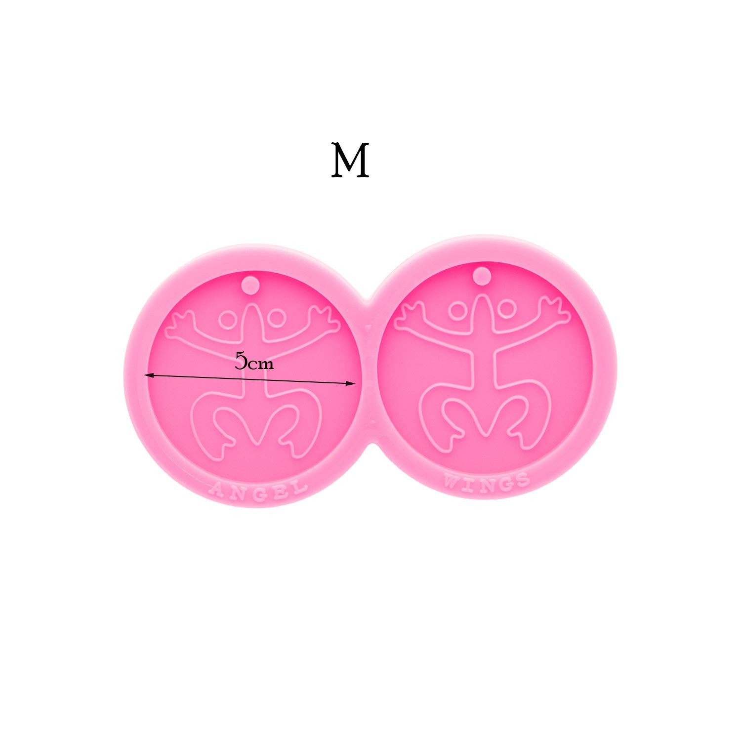 Premium Silicone Earring Molds for Resin Jewelry Making - Round DIY Epoxy Molds for Handmade Earrings, Keychains & Craft Projects (Multiple Sizes) - Perfect for DIY Gifts, Fashion Accessories & Home Crafting