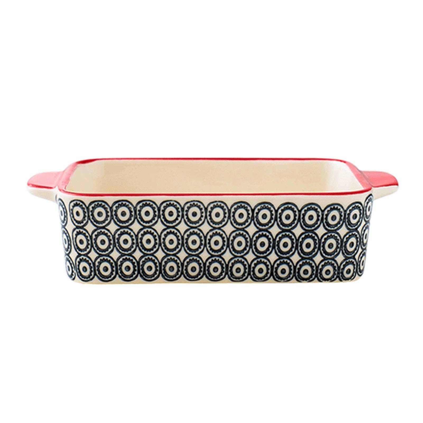 HOLPPO Porcelain Baking Dish - 2 Pack for Lasagna, Cakes & Banquets