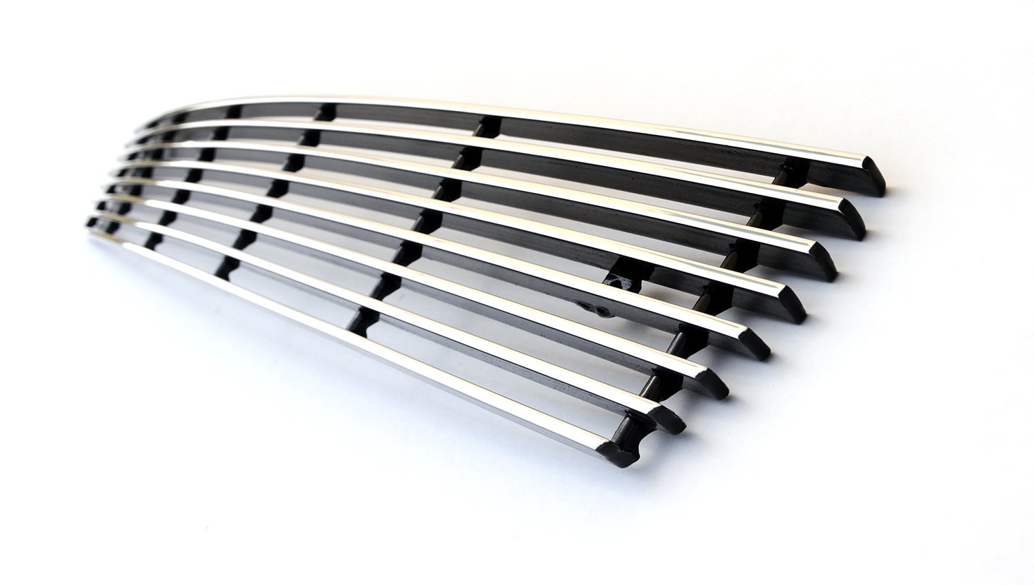Polished Aluminum Billet Bumper Grille for Dodge Ram Pickup Laramie - Bolt-On Horizontal Design (T-Rex 25467) | Upgrade Your Truck's Front End for Off-Road & Street Style