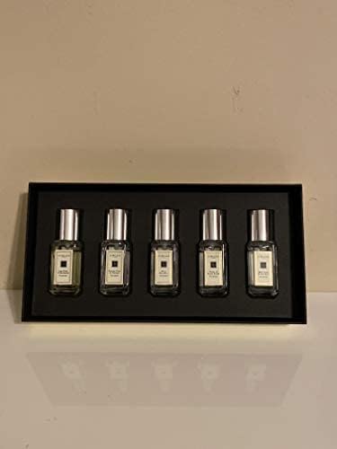 Jo Malone Cologne Spray 5-Piece Mini Variety Set for Men & Women | Luxury Perfume Gift Set for Travel, Date Night & Everyday Use