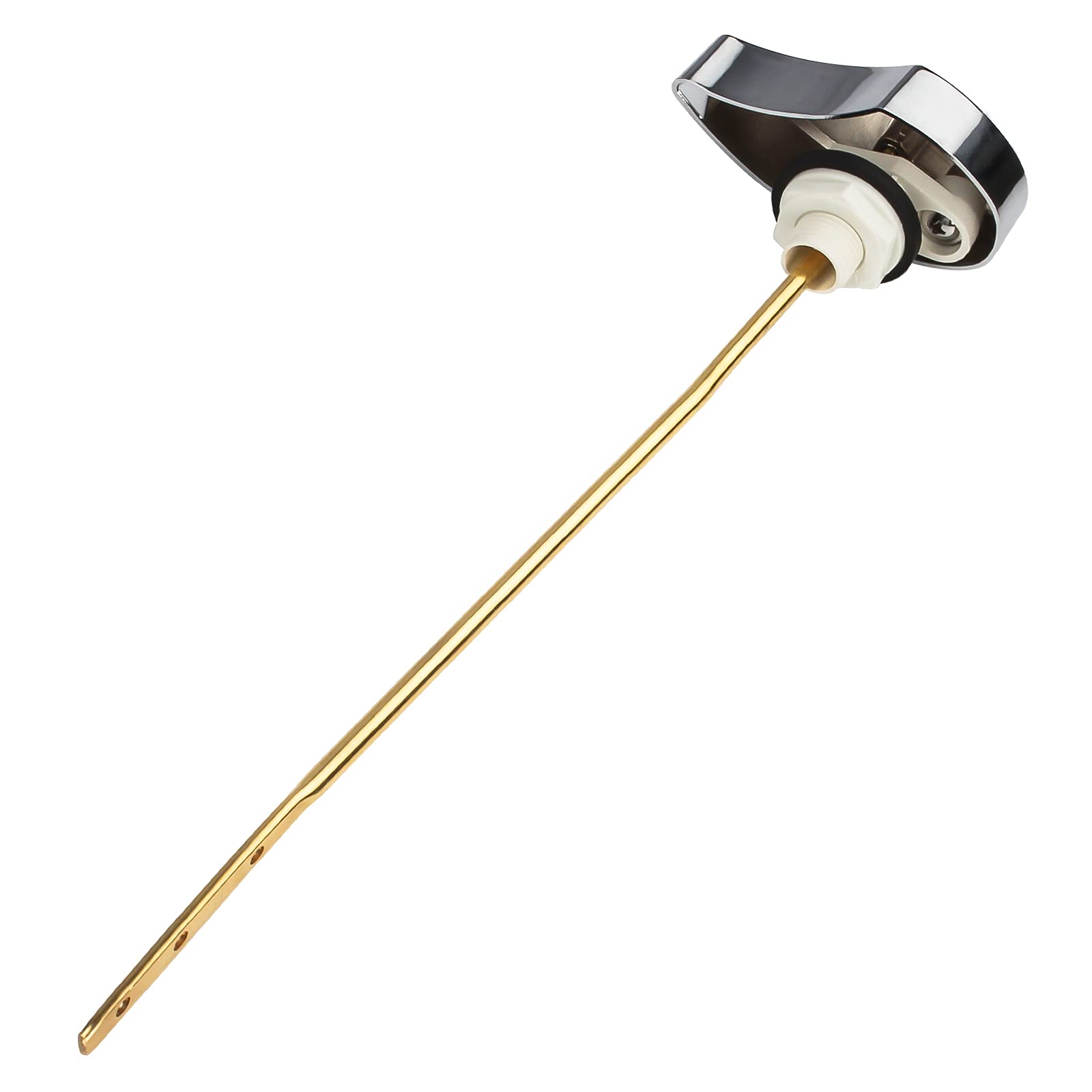 TOTO THU004-CP Toilet Tank Flush Lever Replacement - Compatible with St701C & St854884 Models - Side Mount Polished Chrome Toilet Handle Trip Lever - Perfect for Bathroom Renovations & Plumbing Repairs