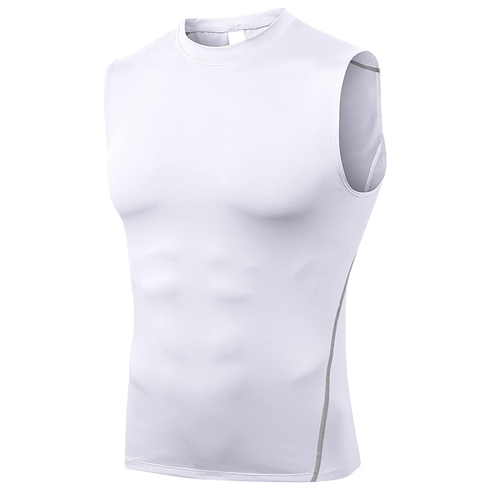 Men's Quick-Drying Sleeveless Vest - Breathable Gym Undershirt for Bodybuilding, Fitness & Workouts | Moisture-Wicking Active Muscle Shirt for Running, Training & Sports