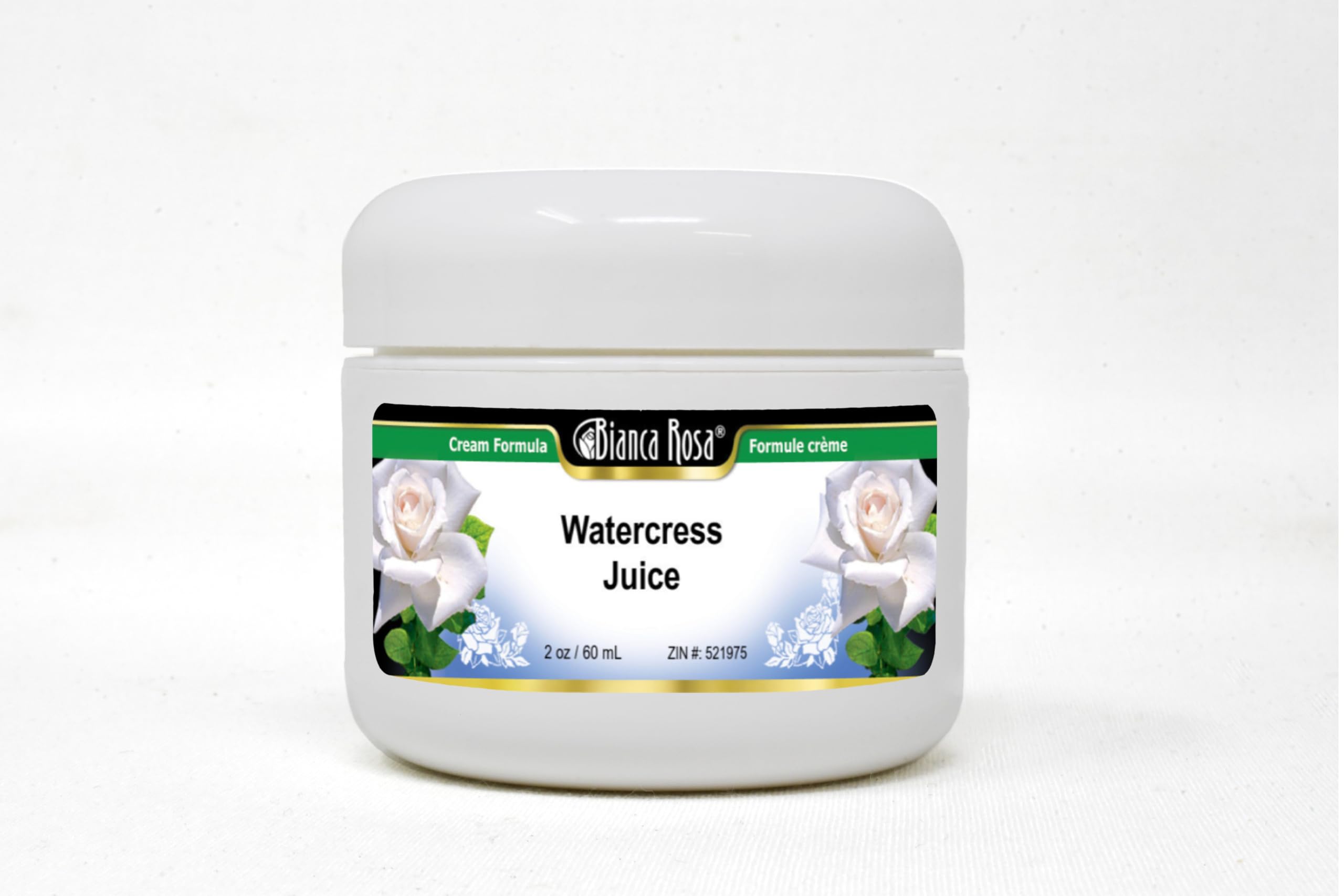 Watercress Juice Cream (2 oz) - 3 Pack | Natural Skincare for Hydration & Brightening | Perfect for Daily Face Care & Night Routine