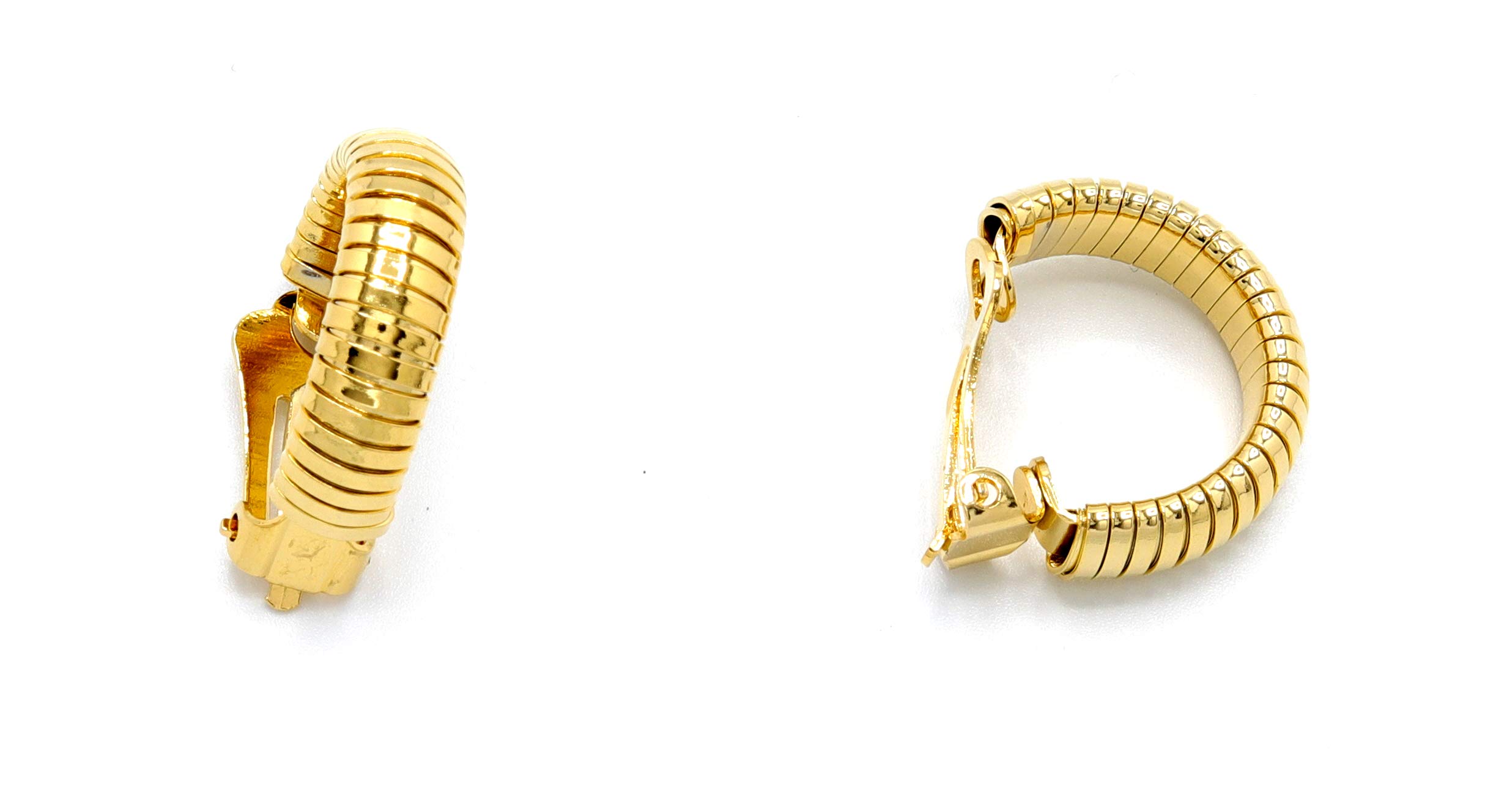 Stylish Marshal Fashion Clip-On Earrings for Women - Trendy & Comfortable Non-Pierced Jewelry - Perfect for Parties, Weddings & Everyday Wear