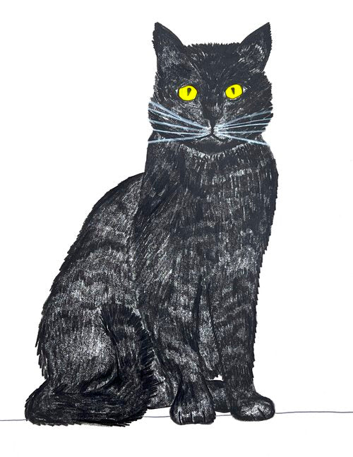 Tobi Cat Greeting Card - Cute Feline Birthday Card for Cat Lovers - Perfect for Birthdays, Anniversaries & Special Occasions