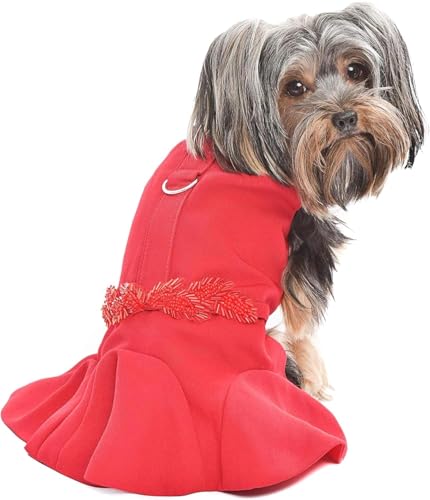 Embelished Red Dress