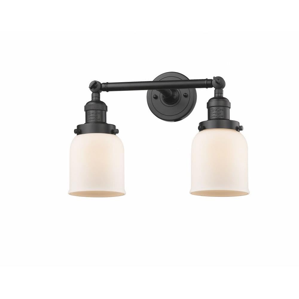 Innovations Lighting 208-OB-G51 2-Light Bathroom Vanity Light Fixture in Oil Rubbed Bronze - Perfect for Bathroom, Powder Room & Dressing Room Lighting
