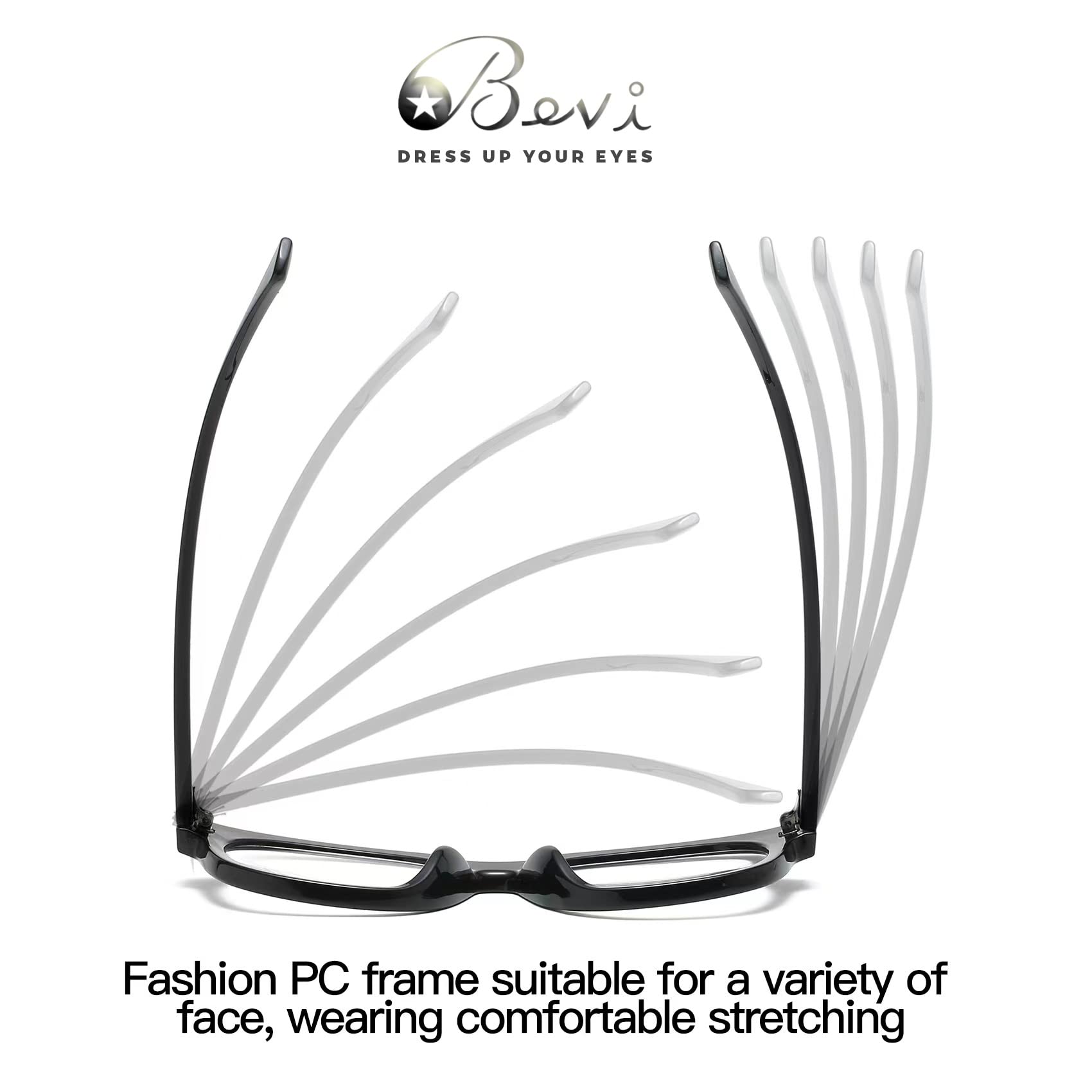 Blue Light Blocking Glasses for Men & Women - Stylish Reading & Magnifying Eyewear for Work & Screen Use