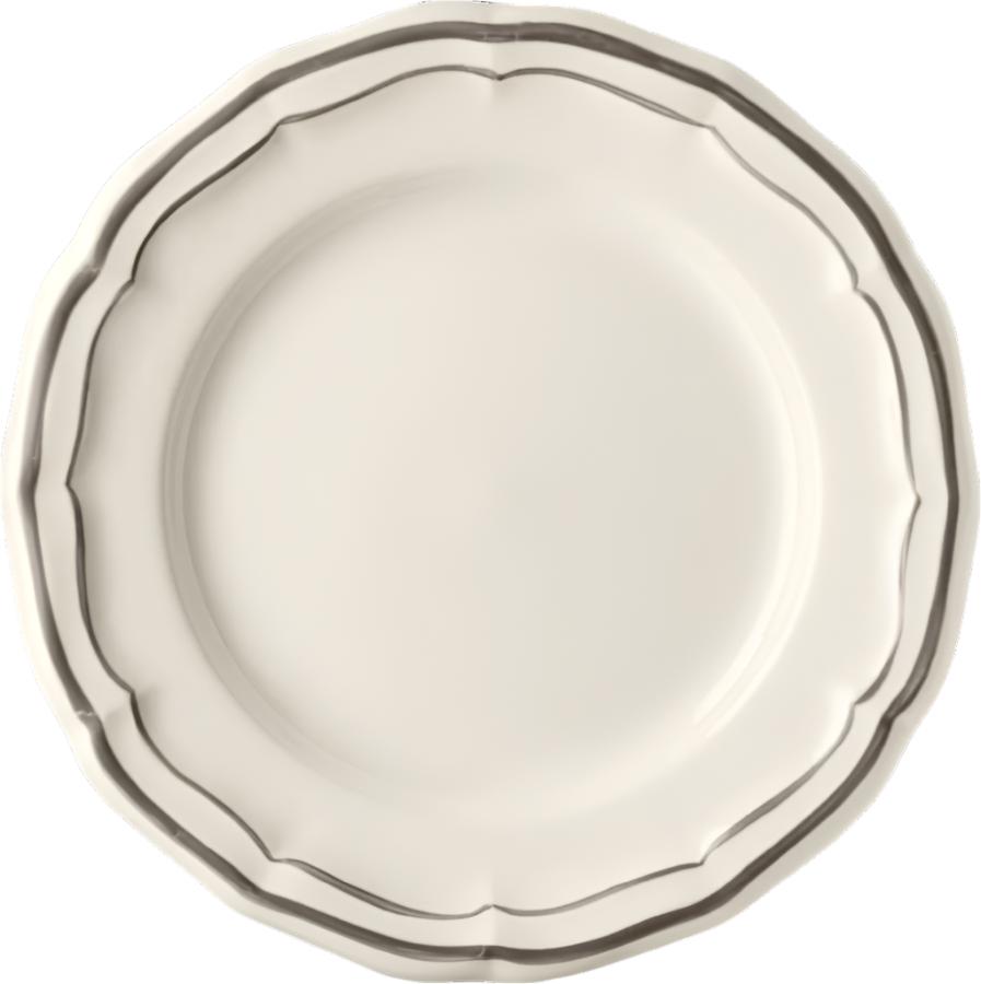 Elegant Taupe Filet Dinnerware Set - Premium Porcelain Plates, Bowls & Cups for Fine Dining, Wedding, and Holiday Entertaining
