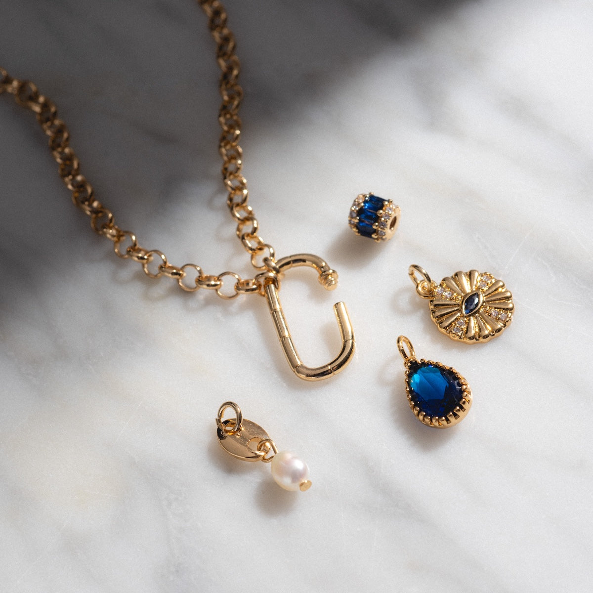 Queen Crystal Birthstone Charm Necklace - Elegant Personalized Jewelry Gift for Women, Mothers, Wives | Perfect for Birthdays, Anniversaries & Special Occasions