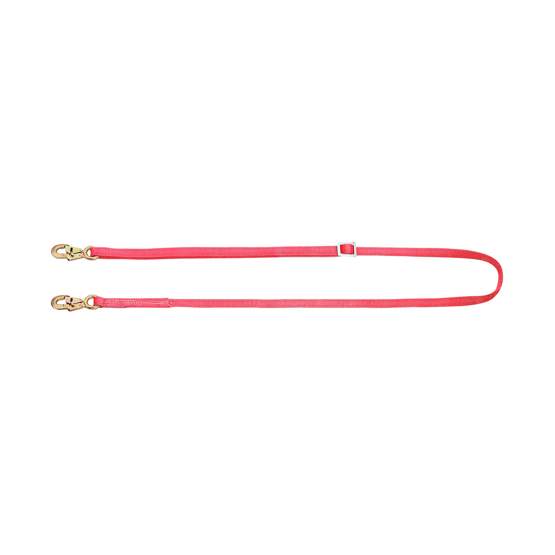 Klein Tools 87433 Adjustable Nylon Webbing Lanyard (6.5 to 10 Feet) - Perfect for Construction, Electrical Work & Tool Safety