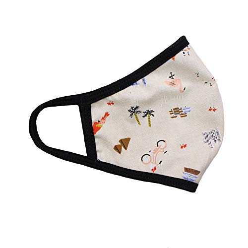 Reusable Face Mask for Adults - Rifle Paper Co. Design - Breathable & Washable - LA Keeper - Perfect for Daily Commute, Travel & Outdoor Activities