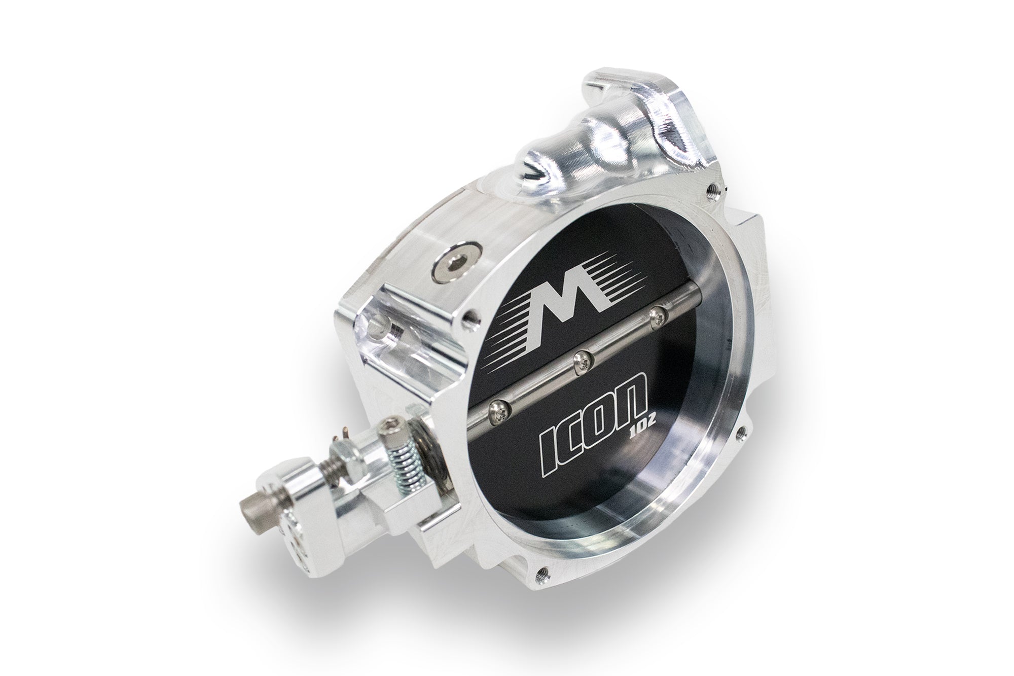 ICON 102/105mm Throttle Body with Mechanical Linkage - Bare Finish - High Performance Upgrade for Chevy LS Engines, Racing & Street Applications