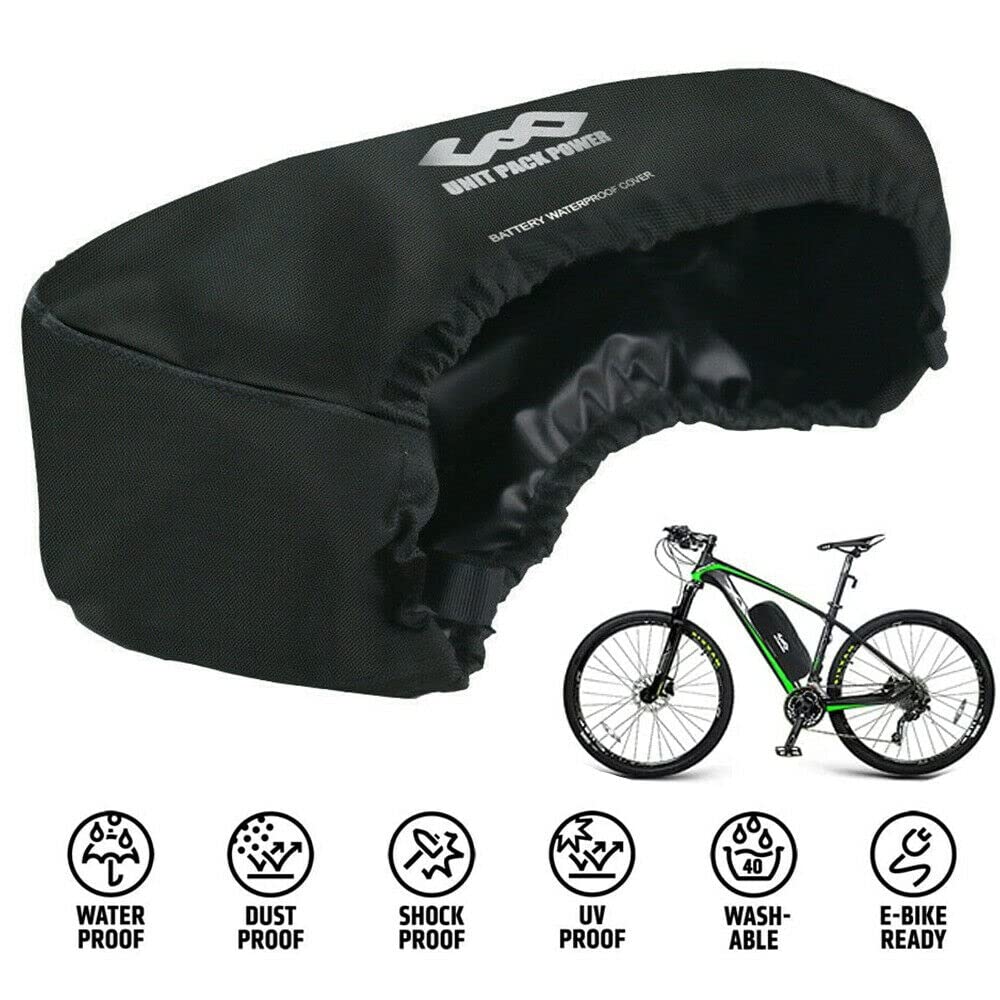 **Waterproof Ebike Battery Case - Durable Bicycle Battery Protector Bag for Hailong, Shark & Dolphin Batteries - Anti Mud, Dustproof & Wear-Resistant Frame Bag - Perfect for Commuting, Off-Road & Outdoor Adventures**