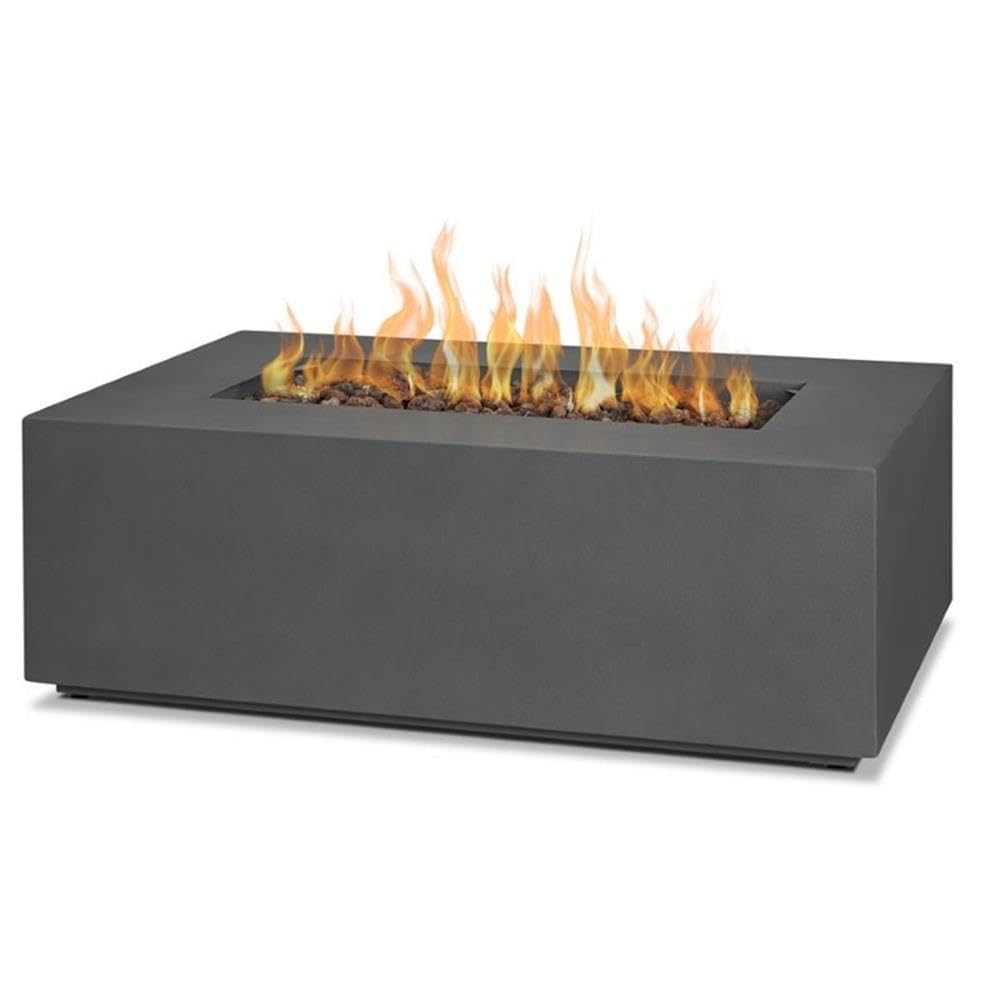 2-Piece Outdoor Patio Set with Propane Fire Pit Table & Aluminum Loveseat - Perfect for Backyard, Garden, and Deck Relaxation