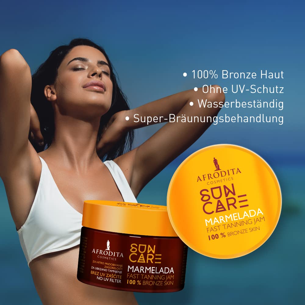 Organic Tanning Accelerator with Coconut Oil & Shea Butter - Fast & Intense Sun Tan Lotion for Natural Glow | Silicone-Free, Vegan Formula | Perfect for Beach, Pool & Vacation | 3-Pack Express Tanning Set