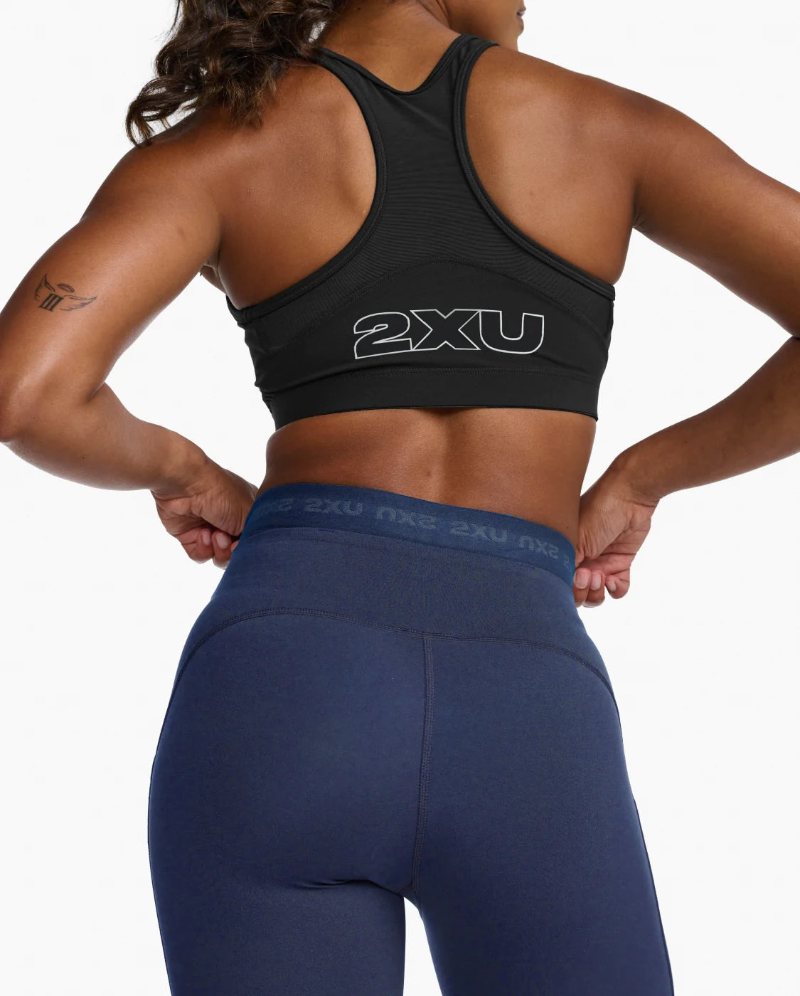 Form Stash Hi Rise Compression Tight 2.0 - High Waist Yoga Pants for Women, Midnight Black - Perfect for Workout, Running, Yoga & Gym