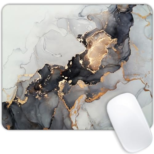 Black and white marble