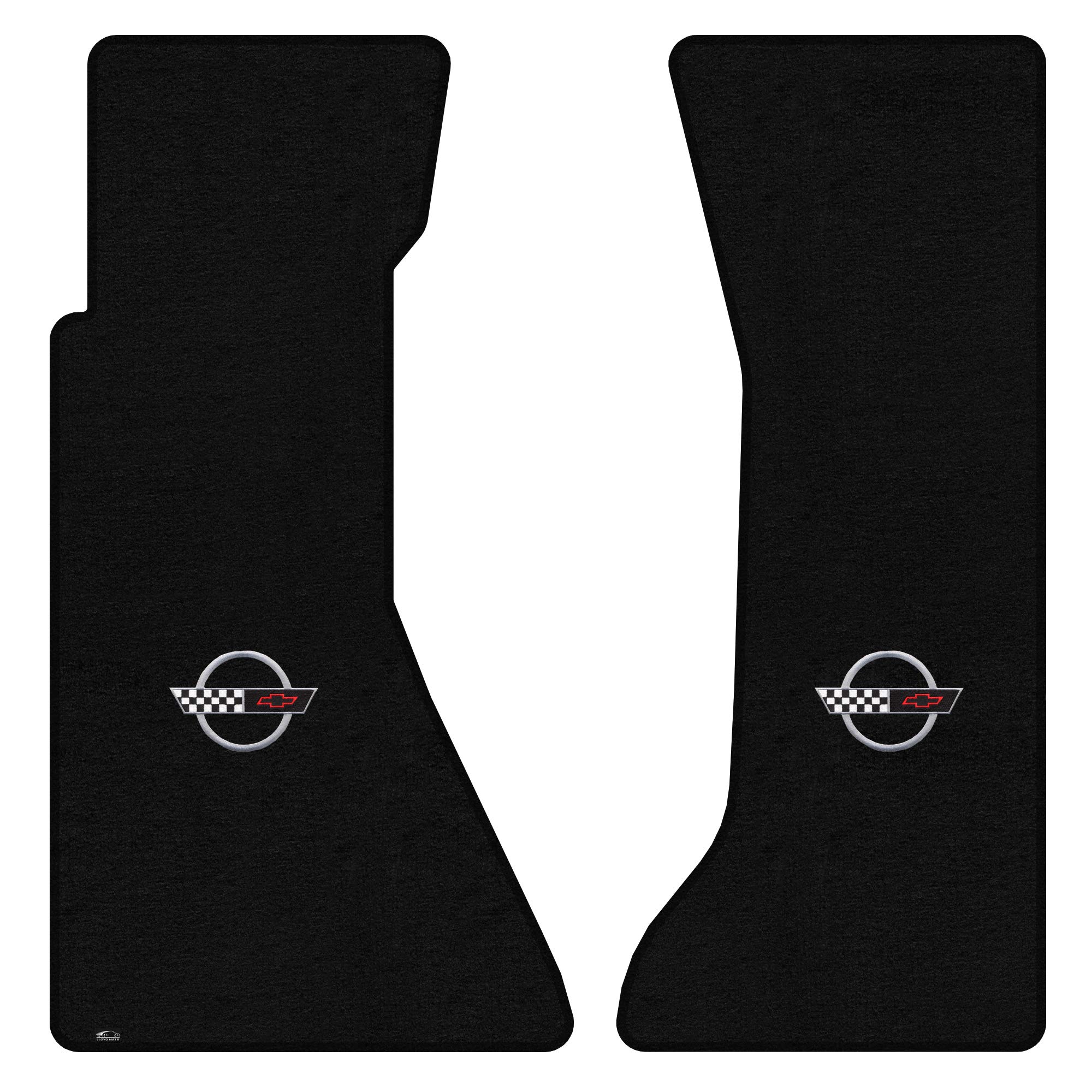 Premium Custom-Fit Carpet Floor Mats for 1991-1994 C4 Corvette - 2-Piece Front Set, Black Luxury Car Mats | All-Weather Protection & Enhanced Interior Comfort