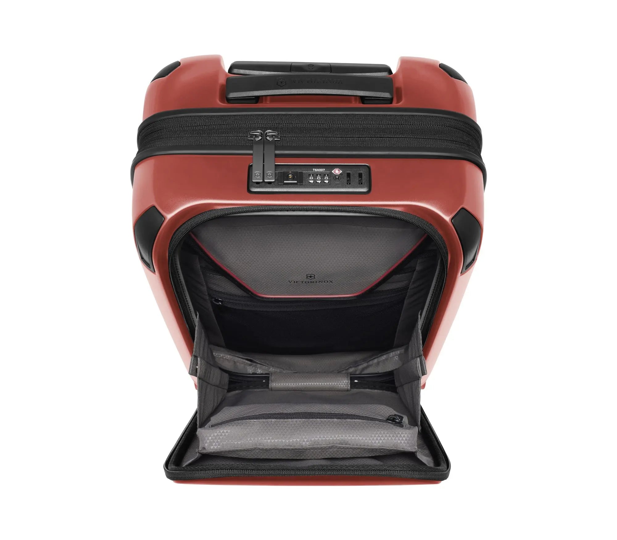 Spectra 3.0 Hardside Frequent Flyer Carry On Luggage - Lightweight Red Suitcase for Air Travel, Perfect for Business Trips & Weekend Getaways