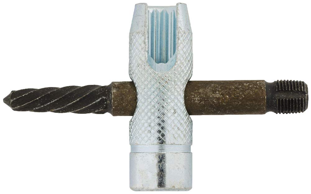 4-Way Grease Fitting Tool - Heavy Duty Zerk Grease Gun Adapter for Automotive, Truck, Tractor & Farm Equipment Maintenance