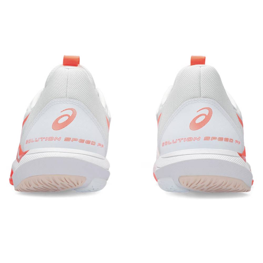 ASICS Solution Speed FF 3 Women's Tennis Shoes - Lightweight Performance Court Shoes for Women (White/Pink) | Perfect for Competitive Matches & Training Sessions