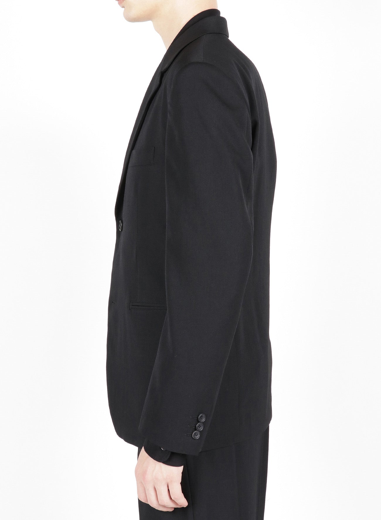 Men's Gabardine Suit - 2 Button Single Breasted Jacket for Business, Weddings & Formal Events