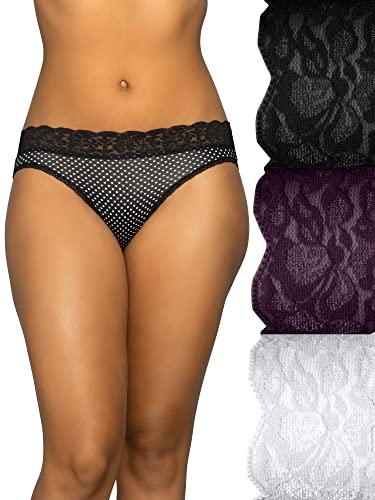 3 Pack - Premium Dot/Sangria/White