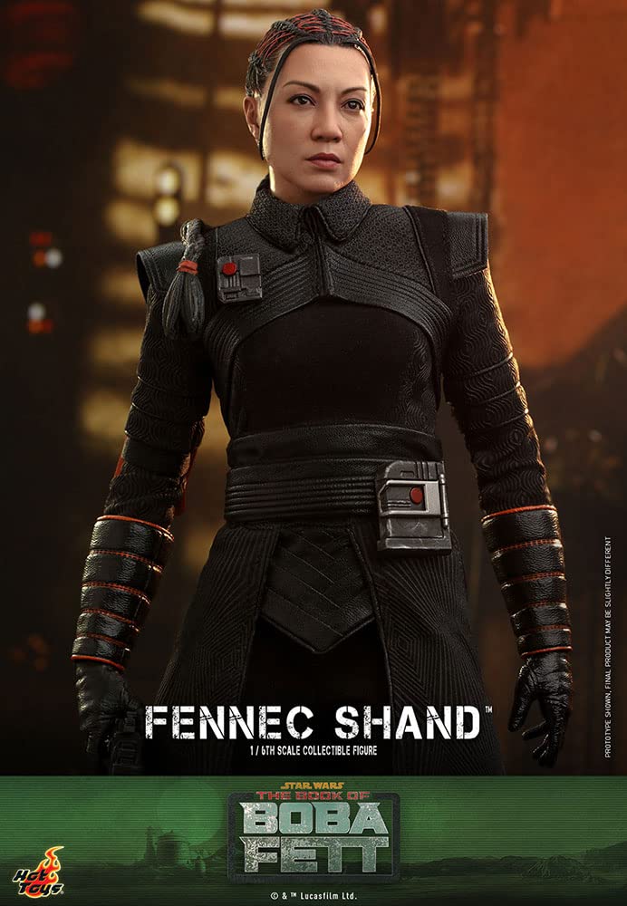 Hot Toys 1:6 Scale Fennec Shand Action Figure - The Book of Boba Fett Collectible Black Series | Perfect for Star Wars Fans, Display & Gift Giving