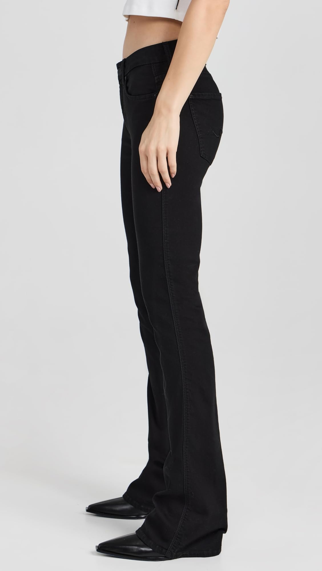 7 For All Mankind Women's Kimmie Bootcut Jeans - Stretch Denim Pants for Casual & Office Wear | Comfortable Mid-Rise Fit | Perfect for Everyday Style & Night Out