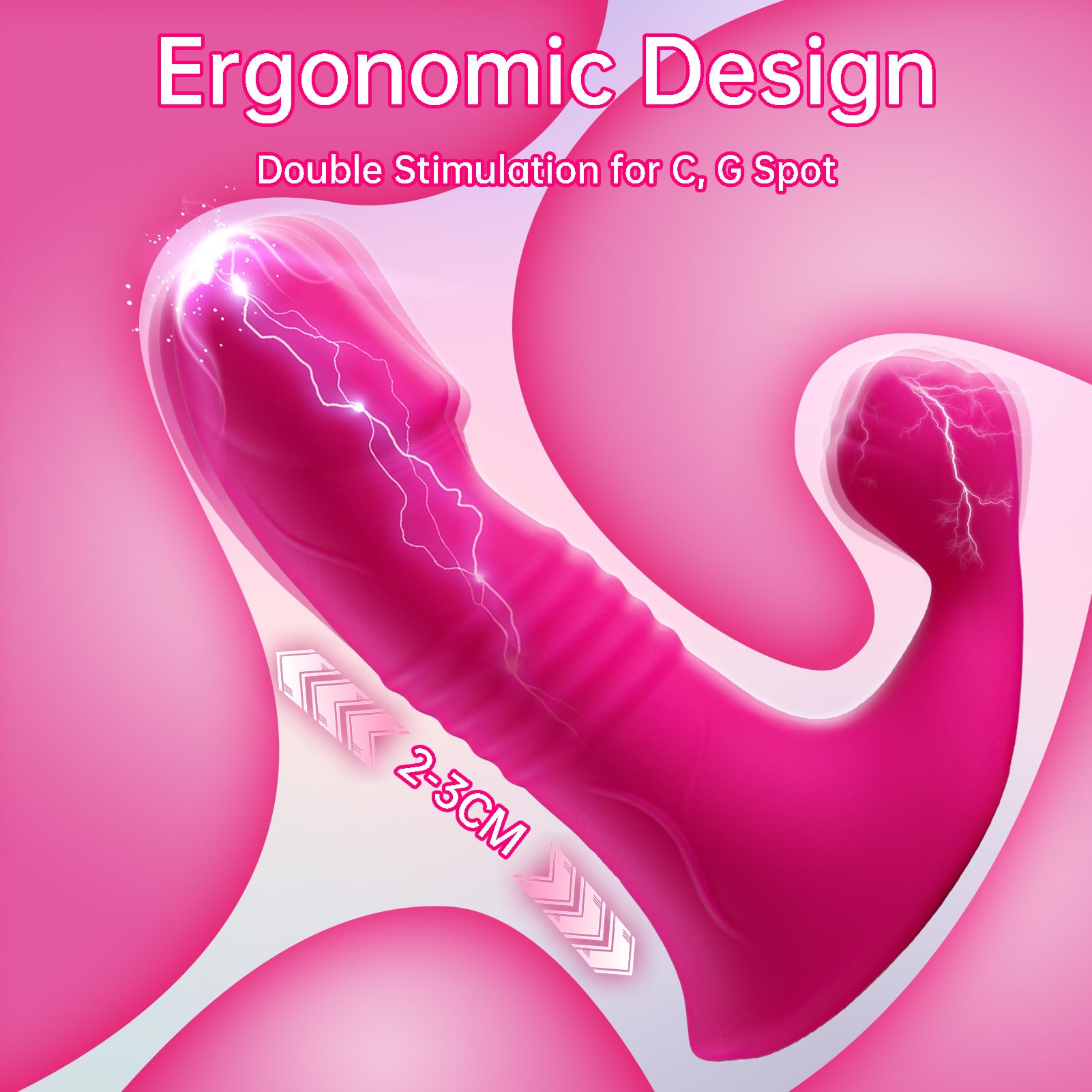 **Wearable G-Spot Dildo & Clitoral Vibrator – APP Remote Control Panty Vibrator with 10 Thrusting & Vibrating Modes – Adult Sex Toy for Women & Couples – Perfect for Solo Play & Couples’ Intimacy**