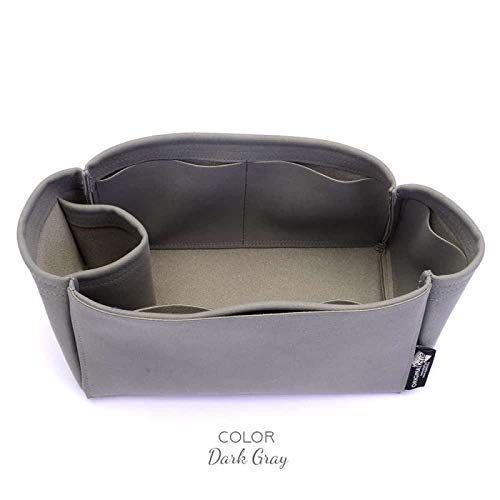 Genuine Suede Leather Handbag Organizer Insert for Hermes Garden Party 30 - Stylish Purse Organizer with Multiple Pockets for Women - Perfect for Work, Travel, and Everyday Use