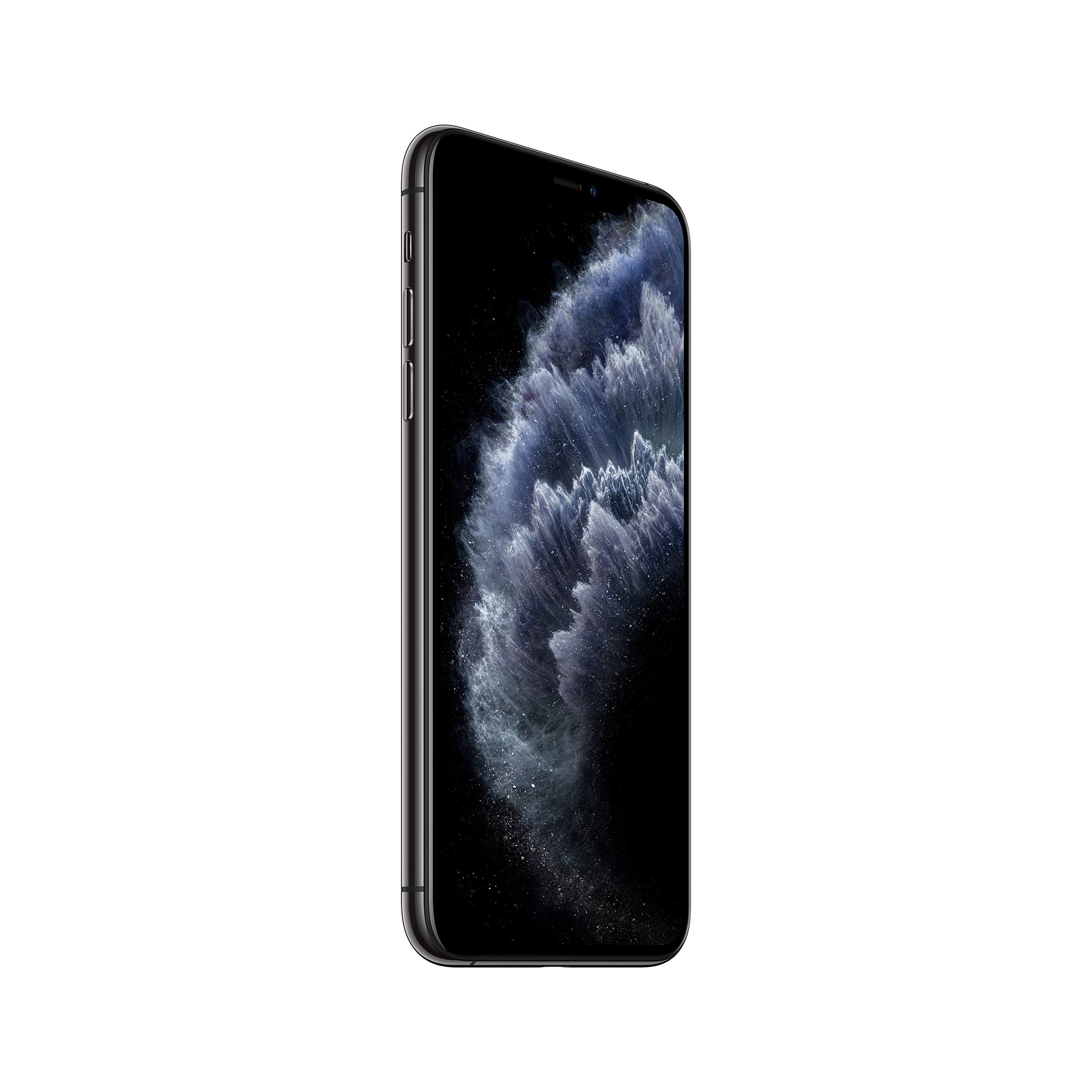 Apple iPhone 11 Pro Max 64GB Space Gray - Unlocked Smartphone with Cricket Wireless Plan - Perfect for Streaming, Gaming & Photography