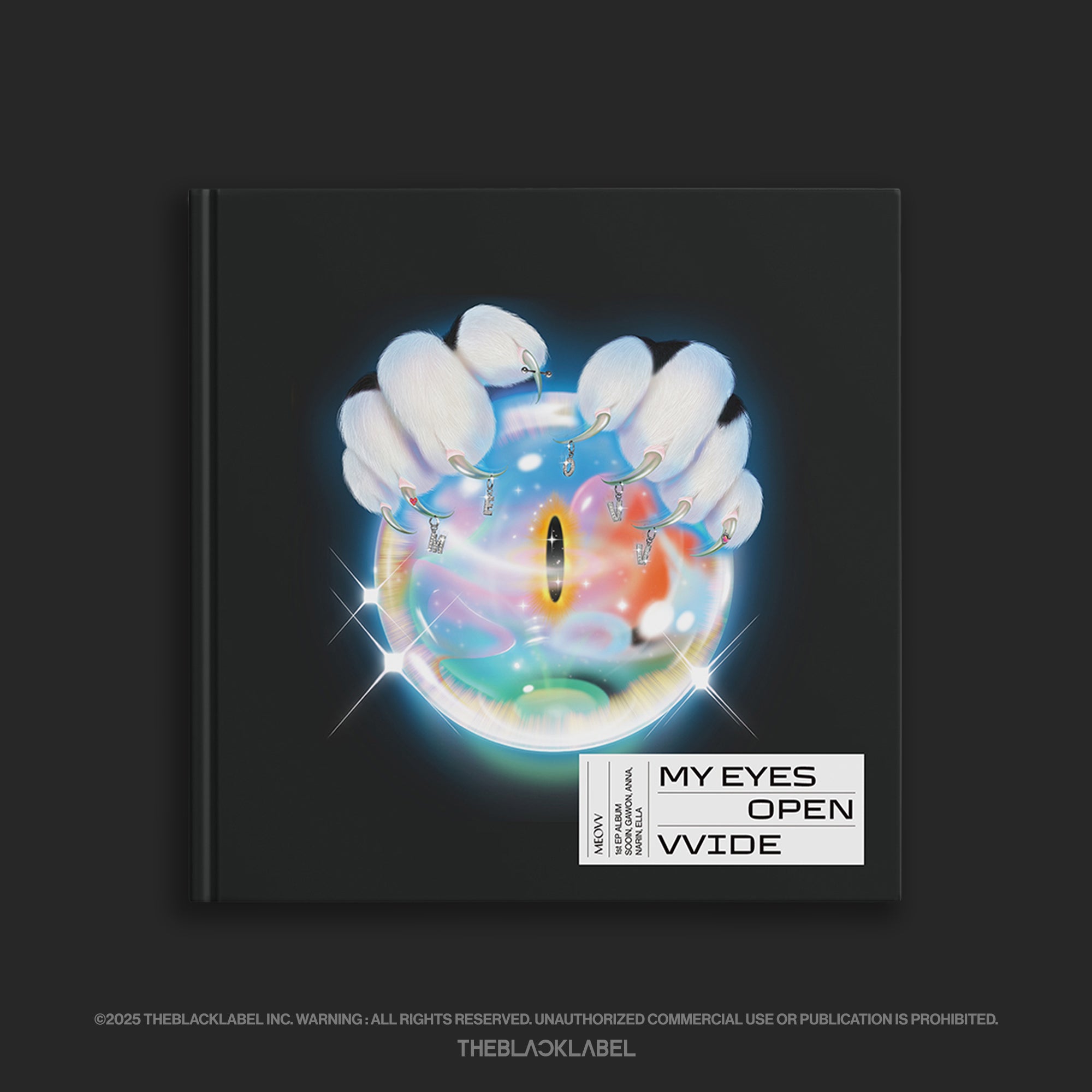 MEOVV 1st EP Album 'My Eyes Open VVIDE' - Kpop Music CD for Fans, Collectors & Gift Giving | Perfect for Dance Practice, Road Trips & Kpop Collections