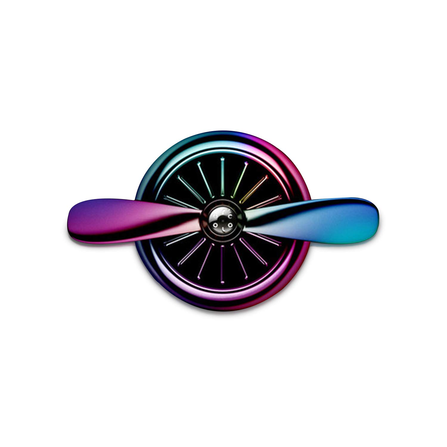 Ergocar Car Air Freshener & Purifier - Vent Clip Air Freshener with 5 Aroma Sticks (Multicolor) | Aromatherapy Diffuser for Car, Office & Home | Eliminates Odors & Freshens Air