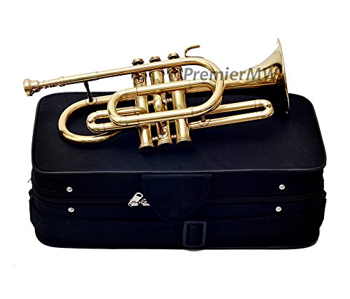 Professional Bb Cornet PCo-1 in Gold Finish - Perfect for Brass Band Performances, Jazz Ensembles & Solo Practice