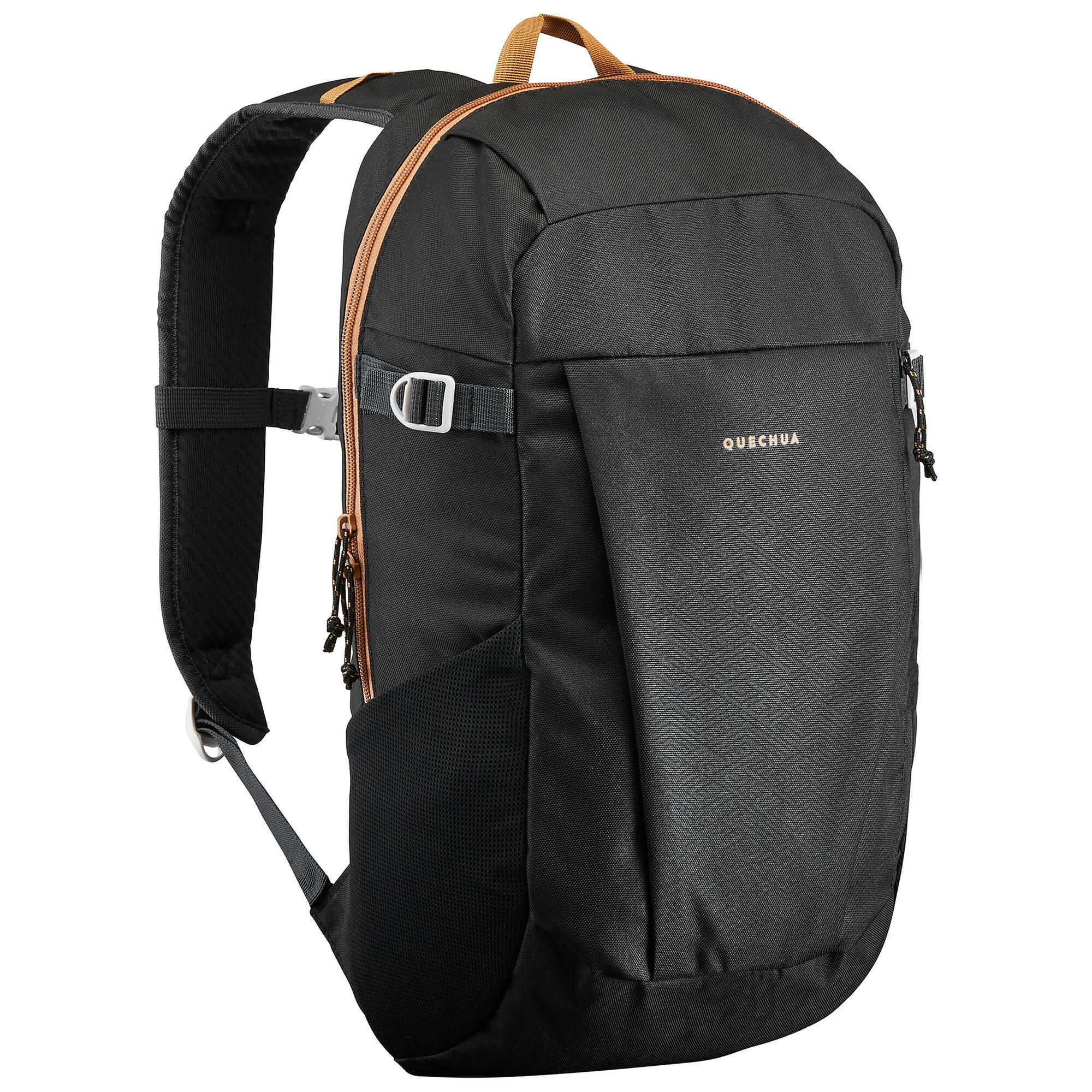 Quechua NH Arpenaz 100 20L Lightweight Hiking Backpack - Water-Resistant Daypack for Outdoor Camping, Travel & Trekking