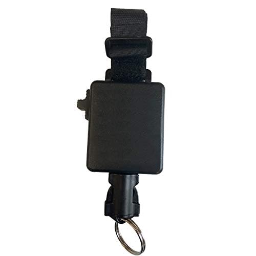 Hammerhead Industries Gear Keeper Net Retractors with QC-II Split Ring - Adjustable Mounting Options for Fly Fishing & Kayak Accessories - Durable USA-Made Fishing Gear for Outdoor Adventures