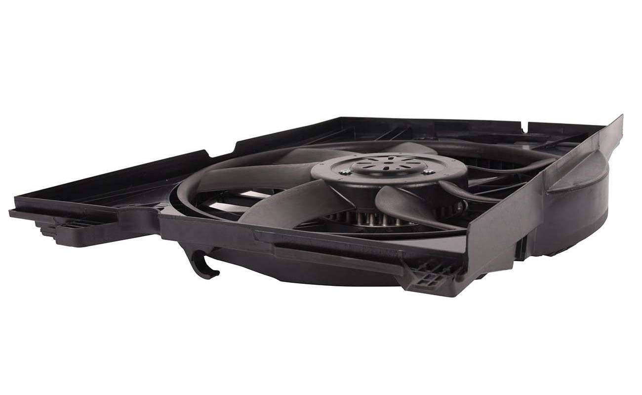 Topaz Radiator Cooling Fan Assembly 2115001693 Compatible with Mercedes-Benz E320 E350 E550 E500 CLK350 2003-2011 - Perfect for Engine Cooling & Overheating Prevention in Hot Weather & Heavy Traffic