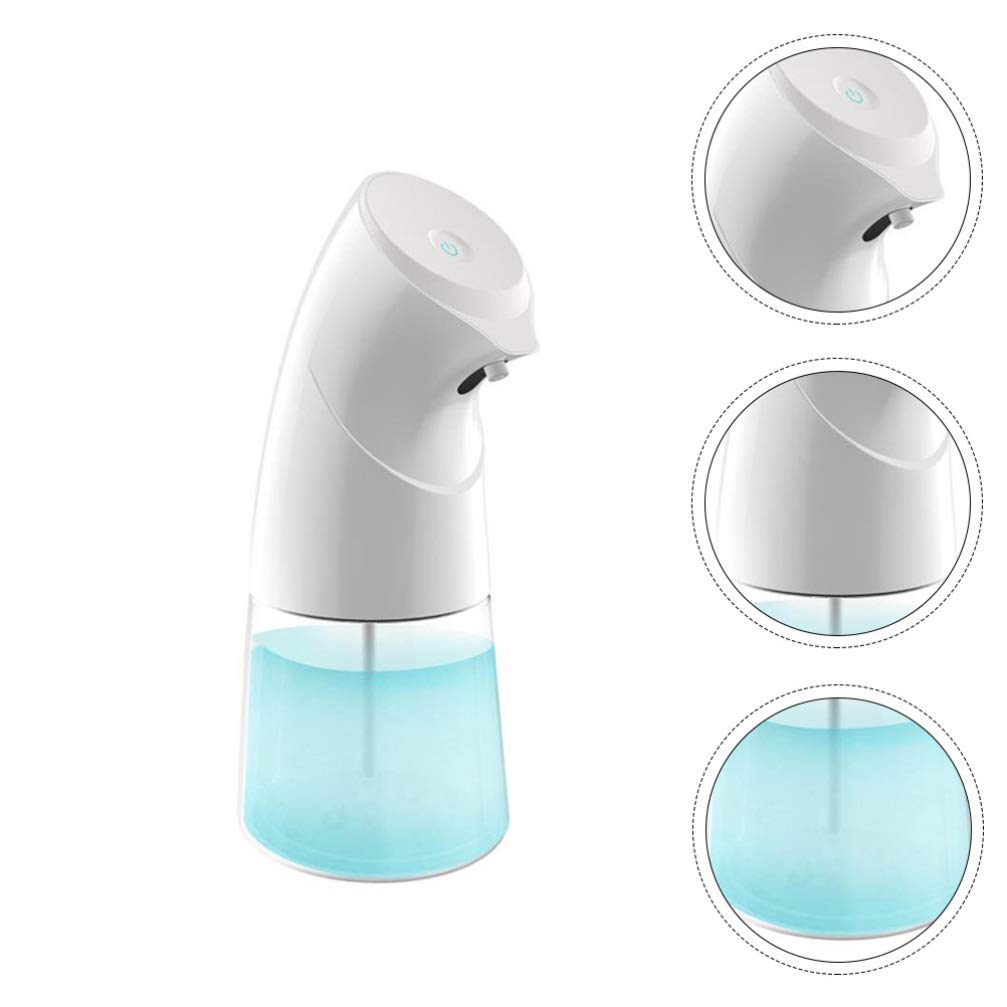 HEALLILY Automatic Touchless Foaming Soap Dispenser - 1 Pack Hands-Free Soap Container for Kitchen, Bathroom & Office - Convenient Liquid Soap Equipment with Sensor Technology for Hygiene & Easy Use