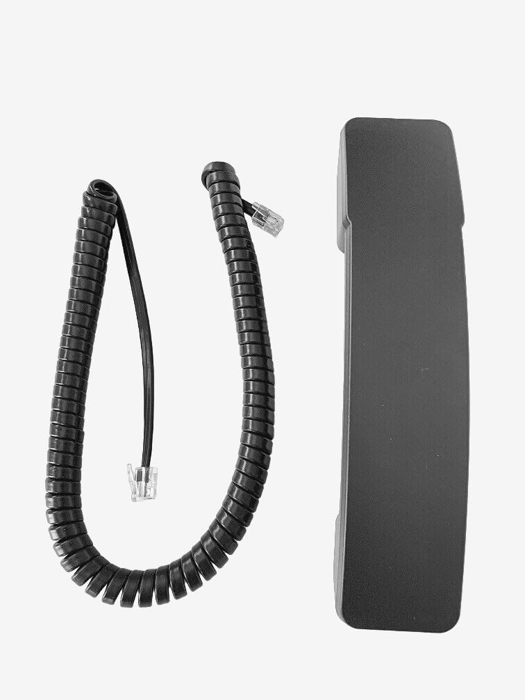 Avaya J100 Series IP Phone Replacement Handset (J129/J139/J169/J179) with Curly Cord - VoIP Compatible Receiver for Office & Home Business Communication