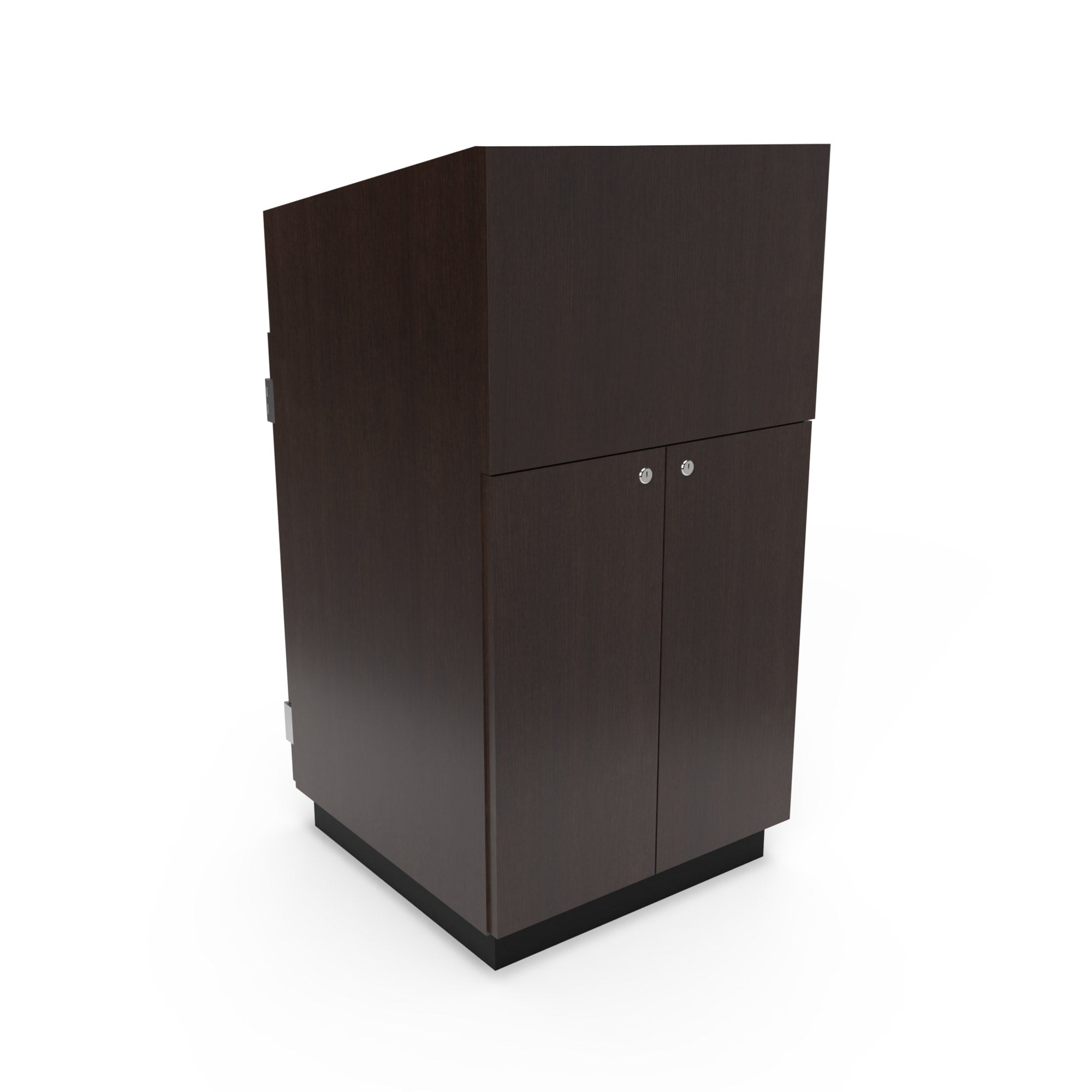 Adjustable Height Lectern Podium for Teachers - Portable & Sturdy Standing Desk for Classroom, Church, and Public Speaking Events
