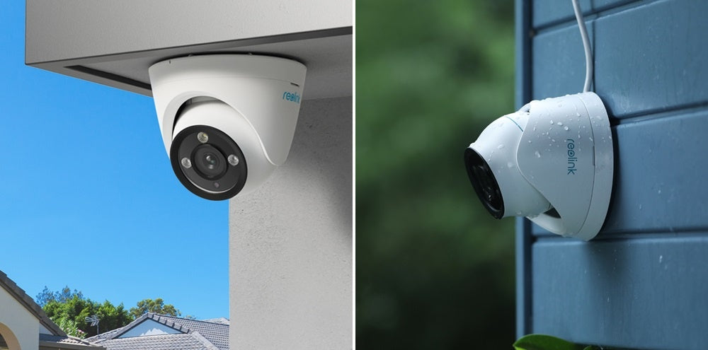 P434 8MP 4K PoE Outdoor Security Camera with 3x Optical Zoom - Ideal for Home Surveillance, Business Monitoring & Night Vision Protection
